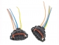 Flat 4 Pins WHITE Wiring Harness Pigtail Socket for NOX Sensor